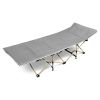 Portable Cot Grey