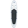 Stand Up Paddle Board Set SUP Surfboard Inflatable Blue and White