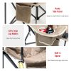 Oversized Folding Camping Chair, Heavy Duty Supports 300 LBS, Portable Chairs For Outdoor Lawn Beach Camp Picnic